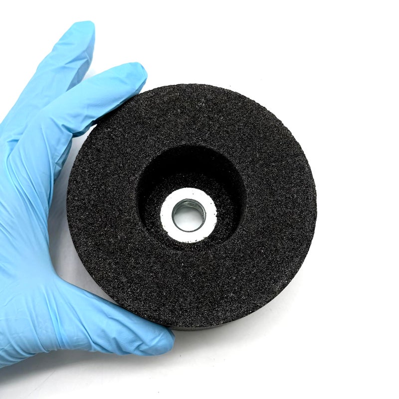 SIGNI 4 Inch Green Grinding Stone with 5/8-11 Thread (1 Pack, 4X2X5/8-11,60 Grit) - Image 5